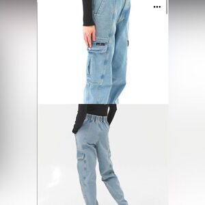 Urban Outfitters BDG Relaxed Skate Jean Light Wash Denim Pants SZ 27